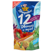 Приправа  *Универсальная  12 овощей и трав 14х200г Проксима