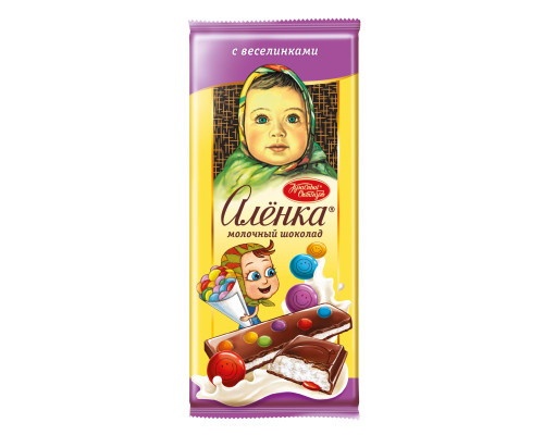Шок. Аленка с нач с веселинками 10х87г КО*