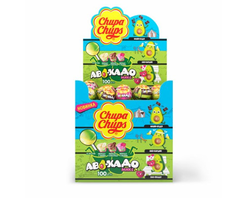 Chupa 12х100х12г Авокадо Микс, шоубокс