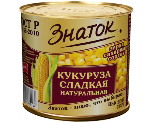 Кукуруза 12х425г Знаток