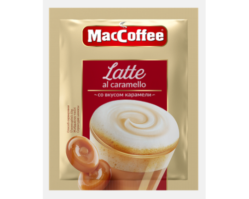 Кофейный напиток MacCoffee Latte растворимый, 22 г × 20 пакетиков