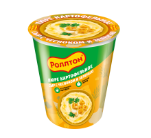Роллтон Картофельн.пюре 55г х 24 сыр с чесноком и зеленью