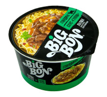 Лапша быстрого приготовления Big Bon, говядина+соус гуляш