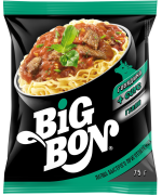 Лапша Big Bon Говядина + соус гуляш,75 гр