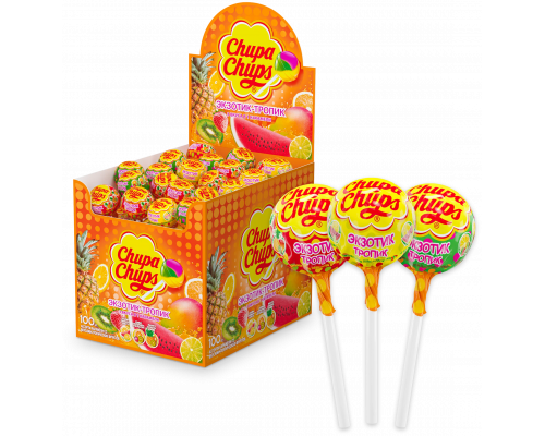 Карамель Chupa Chups Экзотик-Тропик, 12г