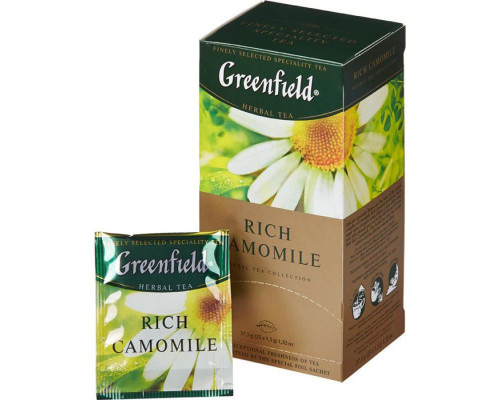 Чай Greenfield Rich Camomile, 25х1,5г