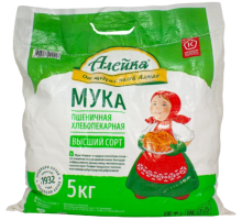 Мука Алейка высший сорт 5 кг