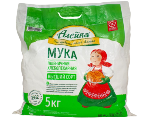 Мука Алейка высший сорт 5 кг
