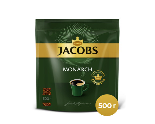 Кофе растворимый Jacobs-Monarch, 500г