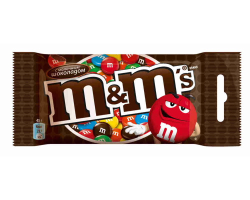 Драже M&M's шоколад, 45г