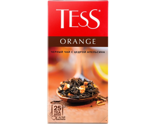 Чай черный Tess Orange, 25*1,5г