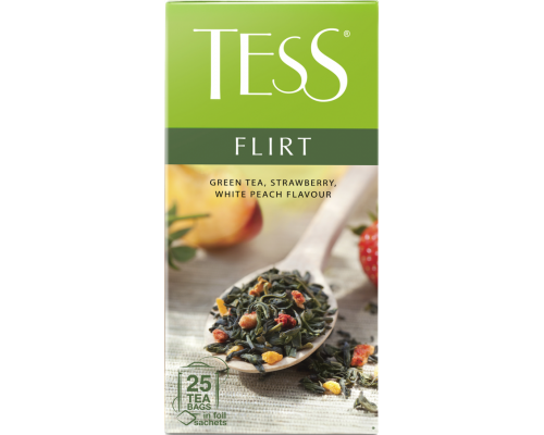 Чай зеленый Tess Flirt, 25*1,5г.