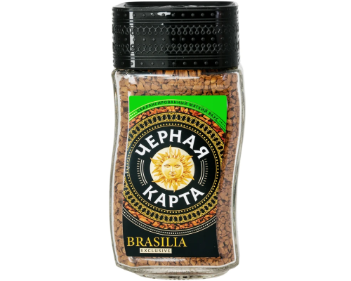Кофе растворимый Черная карта Эксклюзив, 95г