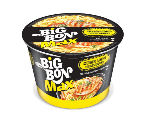 Лапша быстрого приготовления Big Bon Max, Курица