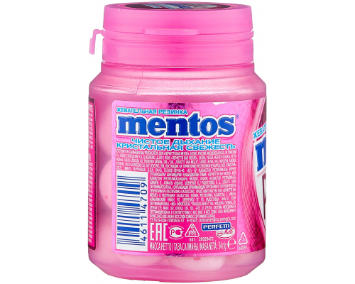 Жевательная резинка Mentos Pure fresh, Тутти-Фрутти