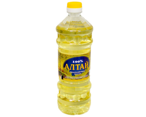 Масло подсолнечное Алтай, 1л Масло подсолнечное Алтай, 1л