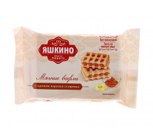 Вафли Яшкино с варёной сгущёнкой, 40г