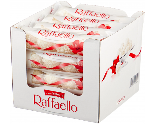 Конфеты Raffaello миндаль и кокос, 40г