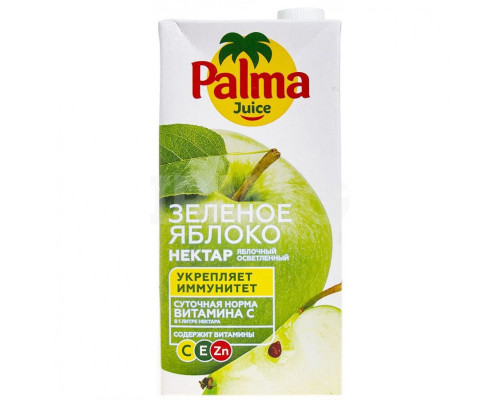 Нектар Palma зеленое яблоко, 0,95л