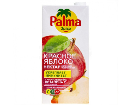 Нектар Palma красное яблоко, 0,95л