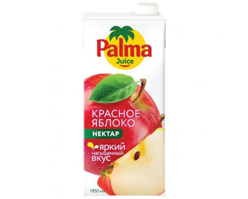 Нектар Palma красное яблоко, 1,95л