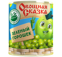 Горошек зеленый Овощная Сказка, 310г