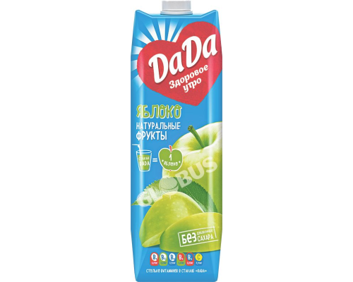 Сок DaDa Зеленое яблоко, 0,95л