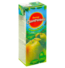 Нектар Солнечный Зеленое Яблоко, 0,2л