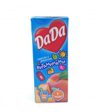 Сок DaDa Персик, 0,2л