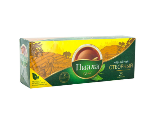 Чай ПИАЛА Gold Черный отборный, 25*2г