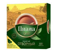 Чай ПИАЛА Черный Индийский и Цейлонский ОТБОРНЫЙ, 100*1,8г