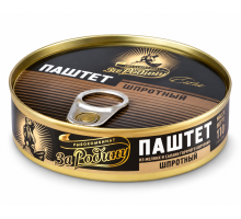 Паштет шпротный гор копч 24х170г  За Родину