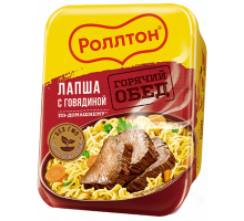 Лапша Роллтон, говядина, 90г