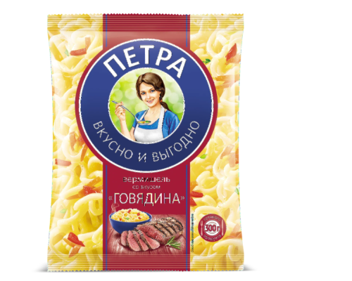 Вермишель Петра со вкусом Говядины, 50г Вермишель Петра со вкусом Говядины, 50г