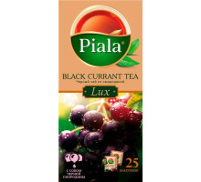 Чай Пиала Lux с кусочками черной смородины, 25*1,5г