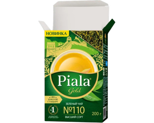 Чай Пиала Gold Зеленый, 200г