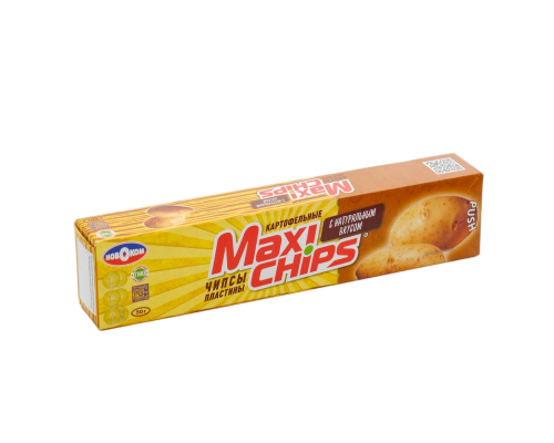 Чипсы картофельные пластины Мaxi-Chips с натуральным вкусом, 50г