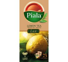 Чай черный Пиала LUX с лимоном, 25*1,5г