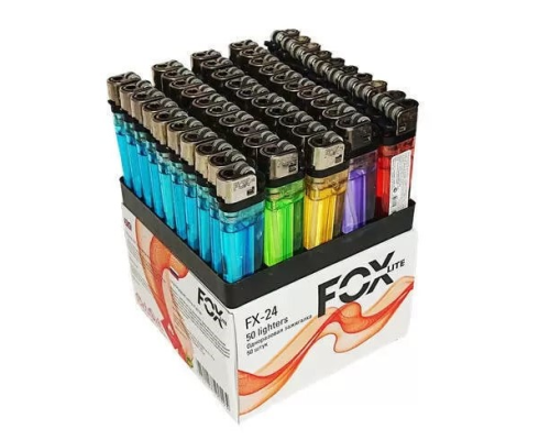 Зажигалка FOXLITE кремниевая FX-24