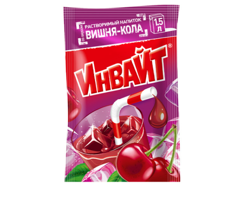 Напиток растворимый Invite Вишня-Кола, 12г Напиток растворимый Invite Вишня-Кола, 12г