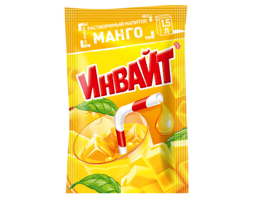 Напиток растворимый Invite Манго, 12г Напиток растворимый Invite Манго, 12г