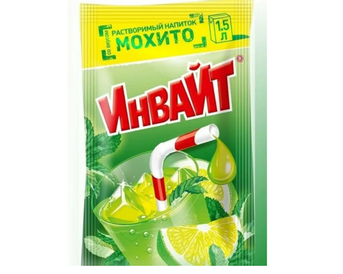 Напиток растворимый Invite Мохито, 12г Напиток растворимый Invite Мохито, 12г