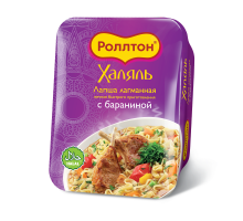 Лапша Роллтон Халяль лагманная с бараниной, 90г