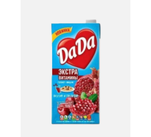 Напиток сокосодержащий DaDa Гранат-Вишня, 1,93л