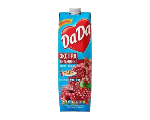Напиток сокосодержащий DaDa Гранат-Вишня, 1,9л