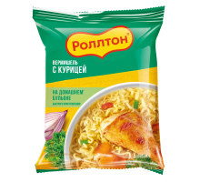 Вермишель Роллтон, Курица, 60г*42