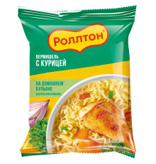 Вермишель Роллтон, Курица, 60г*42