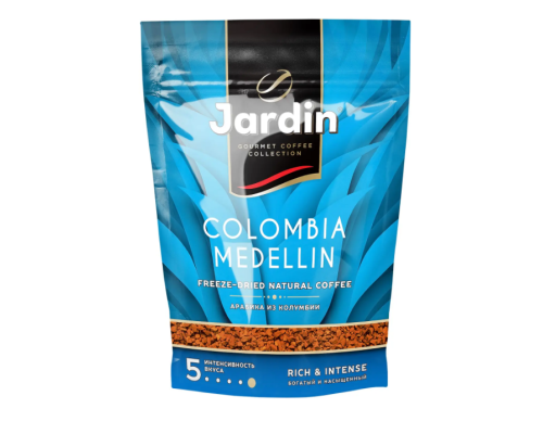 Кофе растворимый Jardin Colombia Medellin, 75г Кофе растворимый Jardin Colombia Medellin, 75г