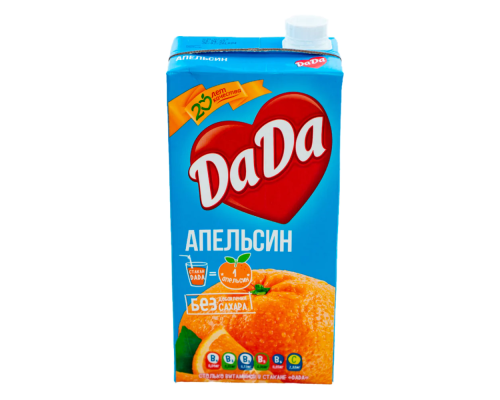 Сок DaDa Апельсин, 1,9л Сок DaDa Апельсин, 1,9л