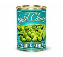 Горошек зеленый Gold Choice, 425 г